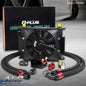 Solid Spare New Universal 30 Row AN10 Aluminum Engine Oil Cooler+ Filter Adapter+ 7" Fan Kit