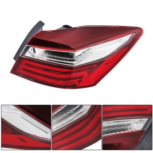 Solid Spare Outer Lamps For Honda Accord 2016-2017 Tail Lights Assembly Left&Right Side