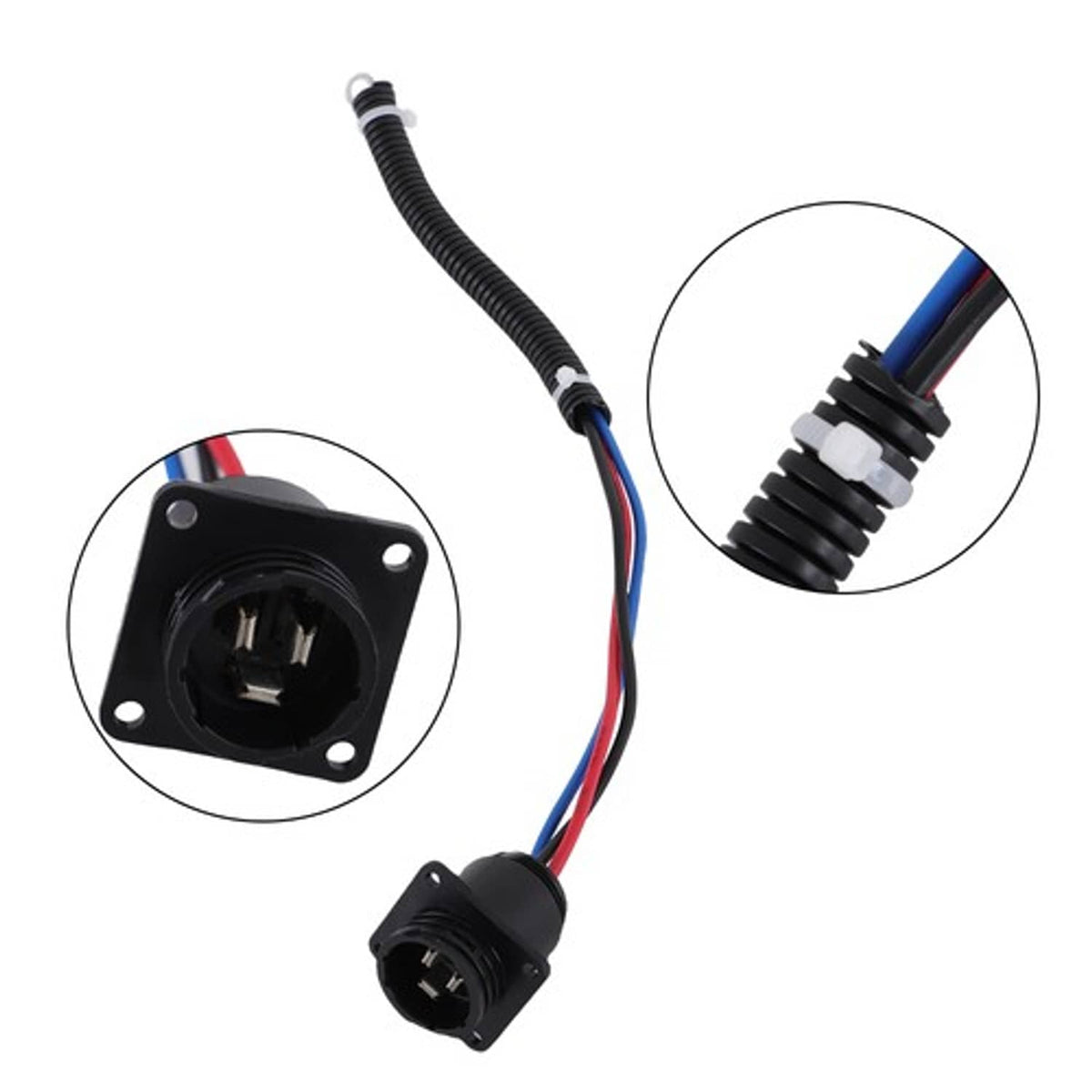 Solid Spare Tractor Socket Outlet Replace RE48525 Compatible with John Deere Multiple Models