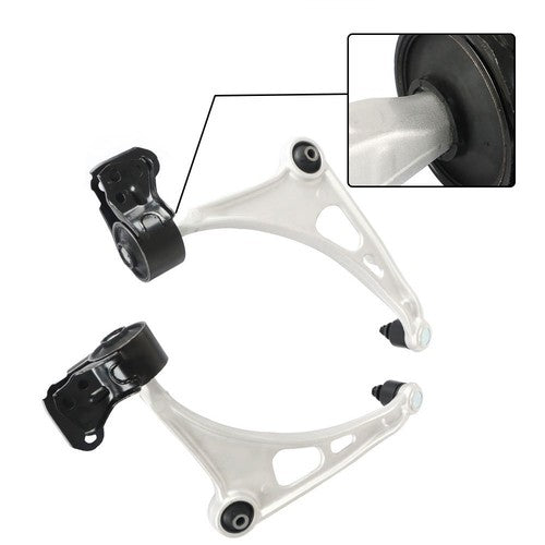 Solid Spare 2× Front Lower Control Arm w/Ball Joint 51360-TZ5-A01 For Acura MDX 2014-2019