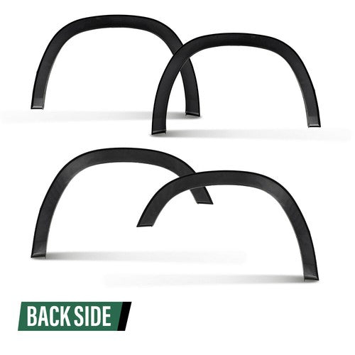Solid Spare Factory Style Fender Flares w/ Mud Guard Fit For 19-24 Dodge Ram 1500 Smooth