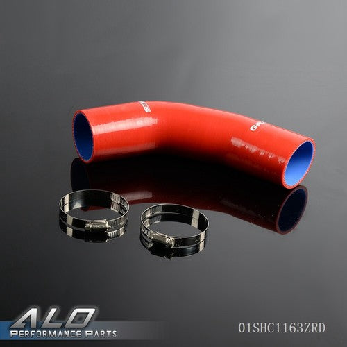 Solid Spare Fit For 1988-1993 BMW E46 3 Series 318d 320d Red Silicone Boost Hose+Clamps Kit