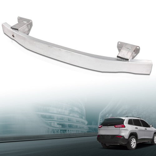 Solid Spare Fit For 14-18 Jeep Cherokee Aluminum Rear Bumper Reinforcement 68096078AB