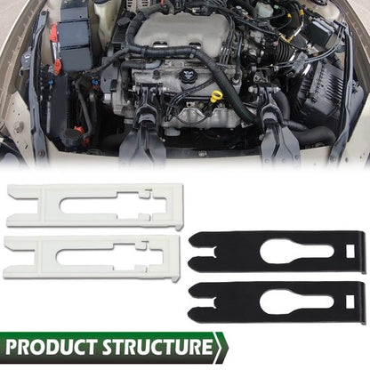 Solid Spare Fit For Buick Chevrolet GMC Oldsmobile Headlight Headlamp Retaining Clips 4pcs