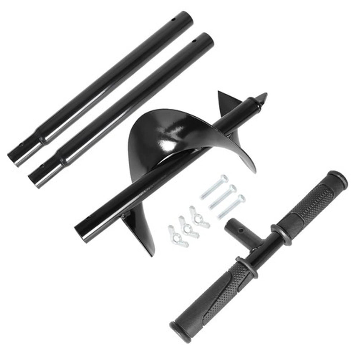 Solid Spare Garden Auger Drill Bit 5.9"x33", Large Hand Auger Drill For Planting NEW