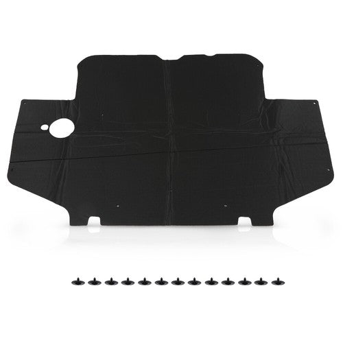 Solid Spare Fit For 1995-2001 Toyota Tacoma Hood Insulation Pad Heat Blanket & Clips