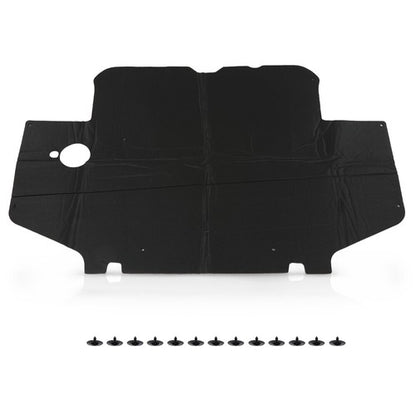 Solid Spare Fit For 1995-2001 Toyota Tacoma Hood Insulation Pad Heat Blanket & Clips