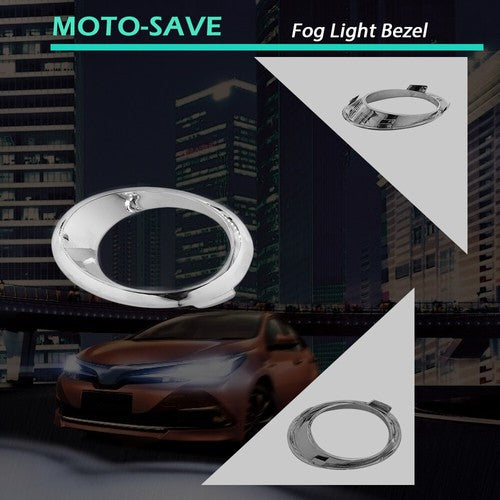 Solid Spare For Ford Fusion SE 13-16 Left Side Replacement Fog Light Bezel Trim Ring