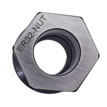Solid Spare Hex Collet Block Chuck Holder ER-32 Fit for CNC Lathe Engraving Machine