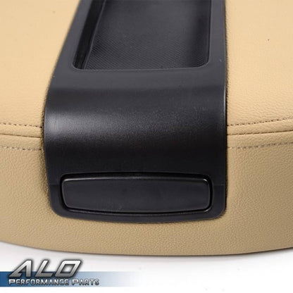 Solid Spare Fit For 07-14 Chevy Silverado GMC Sierra Center Console Armrest Lid Beige