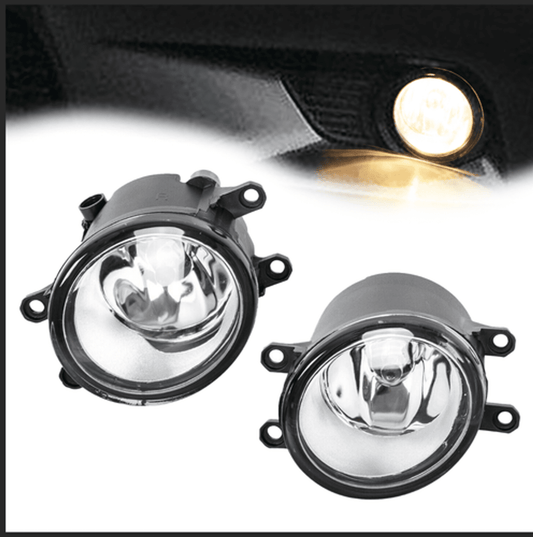 Solid Spare Pair Fog Lights Lamp Left & Right Side For Toyota RAV4 Camry Yaris Lexus LX570