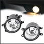 Solid Spare Pair Fog Lights Lamp Left & Right Side For Toyota RAV4 Camry Yaris Lexus LX570