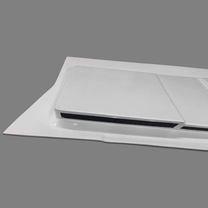 For 1984-1989 Toyota MR2 AW11 W10 FRP GE Style Rear Bonnet Hood Engine Cover