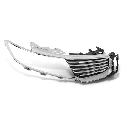 Solid Spare Front Upper Grille Insert Chrome Right Fit For 2016-2018 Lincoln MKX FO1200597