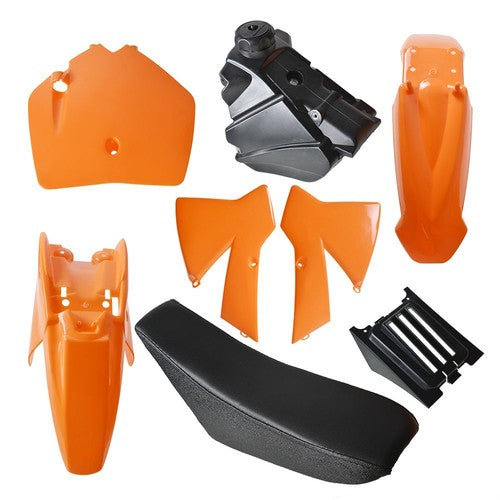 Solid Spare For Senior Adventure Junior 50cc SX SR JR Plastic Body Fender Tank Seat Kit