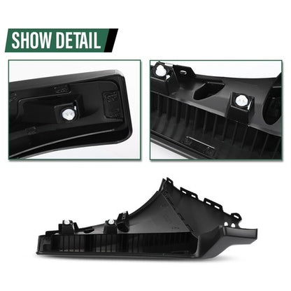 Solid Spare For 2019-2022 Chevy Silverado 1500 Front Bumper End Cap Extension Trim LH