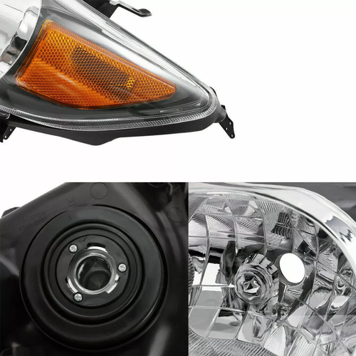 For 2011-2013 Toyota Corolla Pair Headlights Front Bumper Fog Light Cover Set