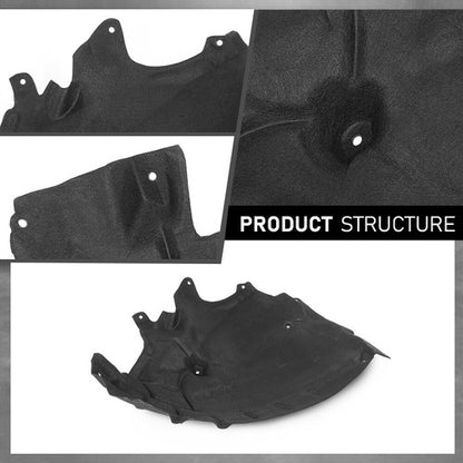 Solid Spare Fit For 2017-2023 Audi Q7 Rear Right Side Fender Liner Splash Shield 4M0821192H