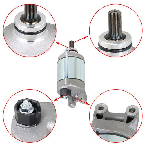 Solid Spare Starter Motor Assembly For Kawasaki KFX450R 2008 2009 2010 2011 2012 2013 2014