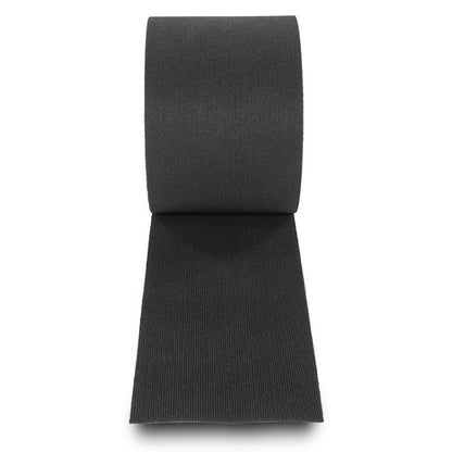 Solid Spare 12" x 100' Ribbed Bunk Carpet / Marine Boat Trailer Runners / Outdoor - Black