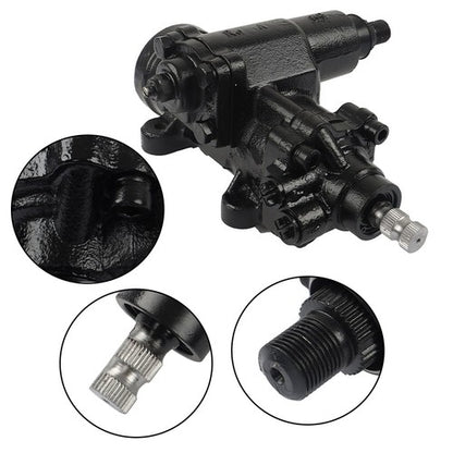Solid Spare For 61-76 Cadillac Fleetwood DeVille New Black Power Steering Gear Box 276502