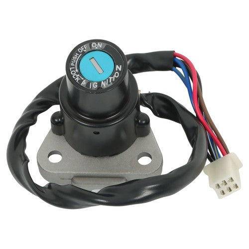 Solid Spare Motorcycle Fuel Tank Cap Ignition Lock Fit For Kawasaki KLR650 87-07 New