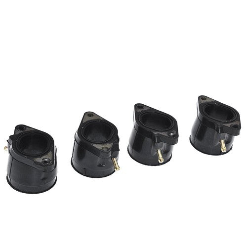 Solid Spare 4× Carburetor Intake Manifold Boot For Yamaha YZF600R Thundercat 1995-2007