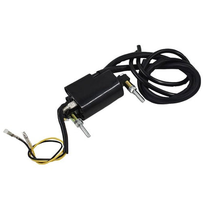Solid Spare Fit For Honda Kawasaki Yamaha Suzuki CB KZ XS GS 12V Dual Wire Ignition Coil