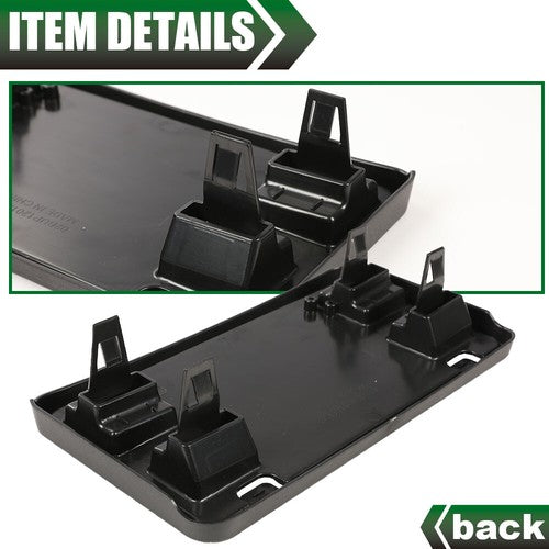 Solid Spare Fit For 2015-2017 Ford F-150 Front Bumper License Plate Mounting Bracket Holder