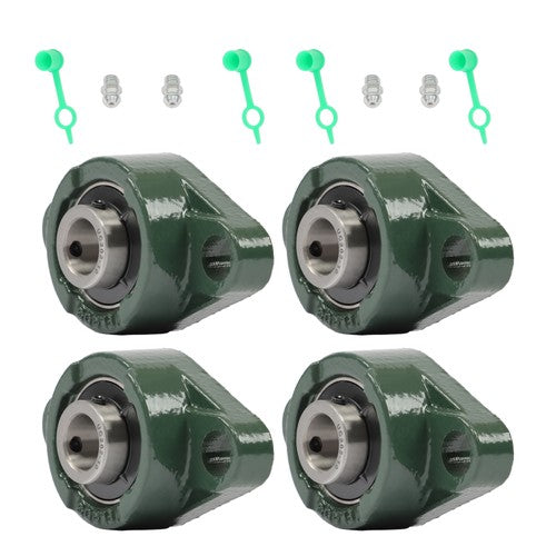 Solid Spare 4Pcs UCFL202-10 Pillow Block Bearing 5/8" Bore Flange Mounted Self Alignment