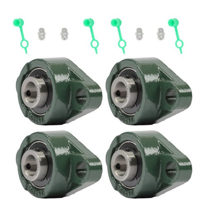 Solid Spare 4Pcs UCFL202-10 Pillow Block Bearing 5/8" Bore Flange Mounted Self Alignment