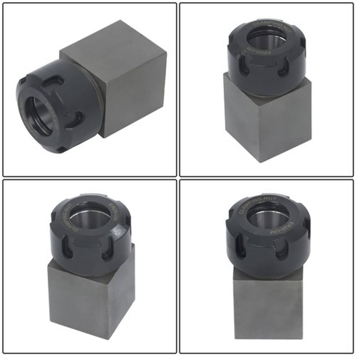 Solid Spare High Concentricity Square Collet Chuck Block Workholding Holder ER-25