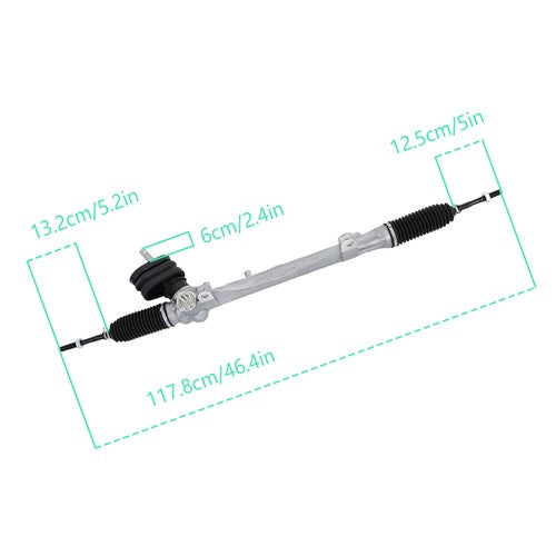 Solid Spare Power Steering Rack & Pinion Assembly Fit For Nissan Sentra Nismo 1.6L 2017-2019