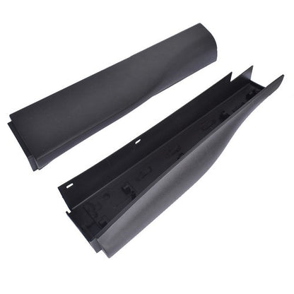Solid Spare Fit For Ford F250 F350 Left Right Kit Tailgate Molding Cap Trim Black Plastic