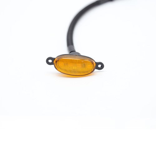 Fit Dodge Ram 1500 2500 3500  Amber Lens LED Front Grille Running Light 3x