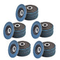 Solid Spare T29 50Pack 4-1/2" X 7/8" 40 Grit Premium Zirconia Flap Disc Sanding Grinding