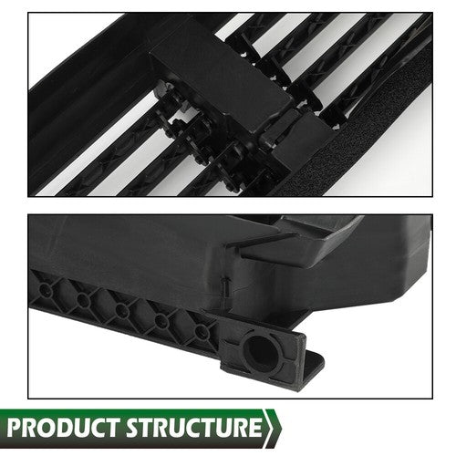Solid Spare Fit For 2021-2022 Nissan Rogue Radiator Grille Shutter 214216RR0A NI1206107