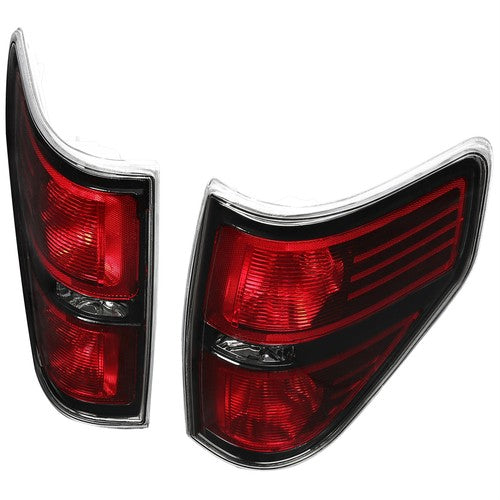 Solid Spare Rear Tail Lights Brake Lamp Left+Right For 2009-2013 2014 Ford F150 F-150 Pickup