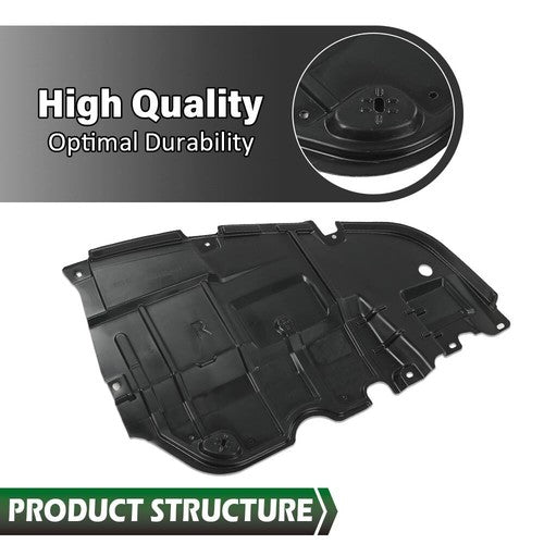 Solid Spare Front Engine Splash Shield Under Cover Fit For 07-12 Lexus ES350 Left & Right