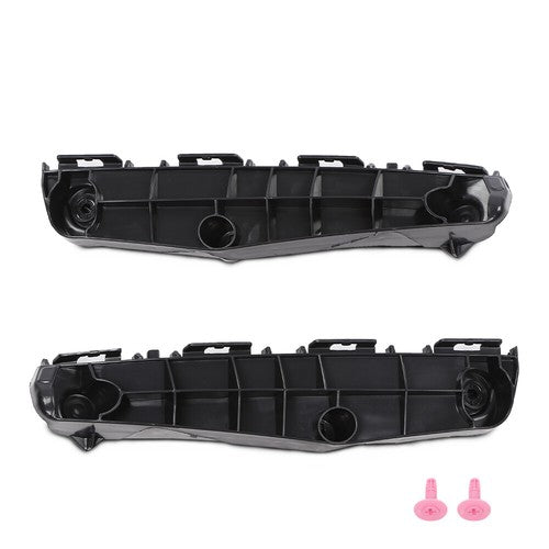 Solid Spare Fit For 16-21 Toyota Prius TO1042128 TO1043128 Front Bumper Retainer Bracket Set