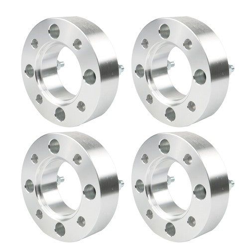 Solid Spare 4Pcs Silver For Honda 4x110 1.5" 74mm Hub Bore M10x1.25 Studs Wheel Spacers