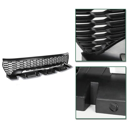Solid Spare New Fit For 2020-2022 Dodge Charger 68422116AC Front Bumper Upper Grille Grill