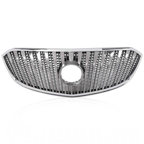Solid Spare Fit For 14-16 Buick Lacrosse Front Bumper Upper Grille Grill Chrome GM1200705