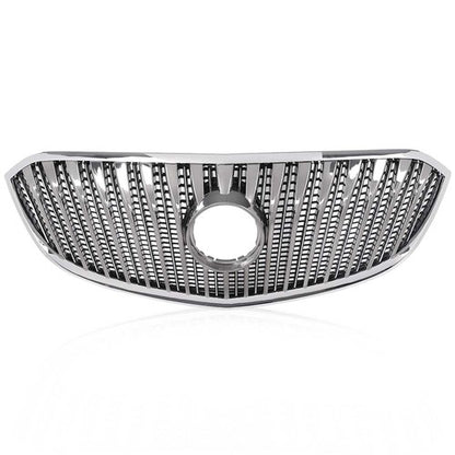Solid Spare Fit For 14-16 Buick Lacrosse Front Bumper Upper Grille Grill Chrome GM1200705