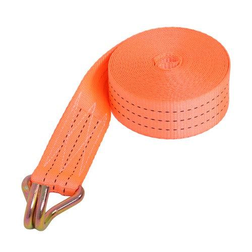 Solid Spare 10 Pack 1.5" x 20' 4000lbs Ratchet Straps W/ J Hook Heavy Duty Orange Tie Downs