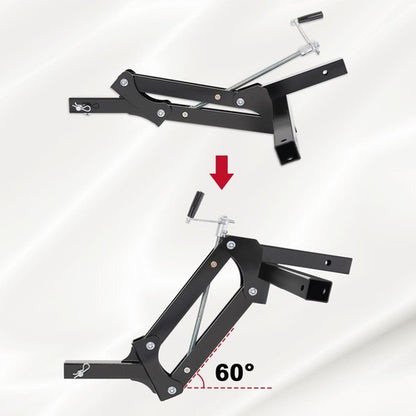 Solid Spare 50" Manual Implement 1-Point Lift For Tractor Universal Tow Behind 2'' Receiver