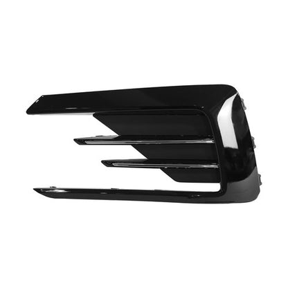 For 2016-2019 VW Passat R-Line Front Lower Grille+Fog Light Covers With Hole