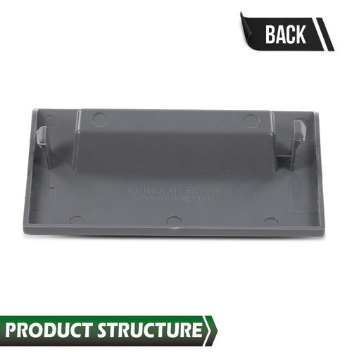 Solid Spare Fit For Chevy GMC Truck 1988-1994 Dashboard Fuse Panel Cover Replacement Gray