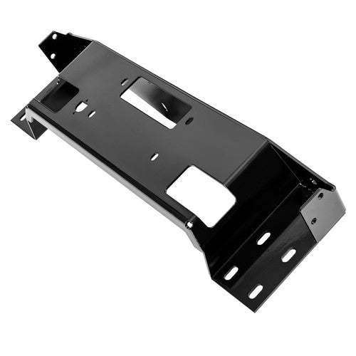 Solid Spare Front Bumper Winch Mount Plate For GMC Sierra 1500 2500 3500 HD Classic limited