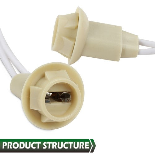 Solid Spare Fit For 1967-1991 Chevy GMC Pick Up Truck Side Marker Light Lens Bulb Socket